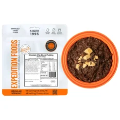 Expedition Foods Chocolate Chip Biscuit Pudding - Dessert Range Sale