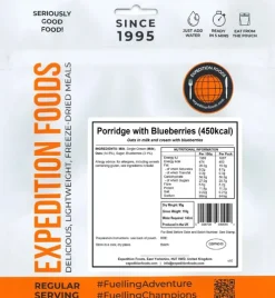 Expedition Foods Porridge with Blueberries - 450kcal Discount