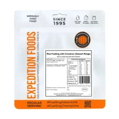 Expedition Foods Rice Pudding with Cinnamon - Dessert Range Outlet