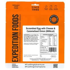 Expedition Foods Scrambled Egg with Cheese and Caramelised Onion - 800kcal Outlet