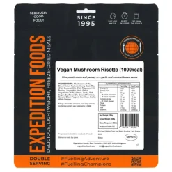Expedition Foods Vegan Mushroom Risotto - 1000kcal Sale
