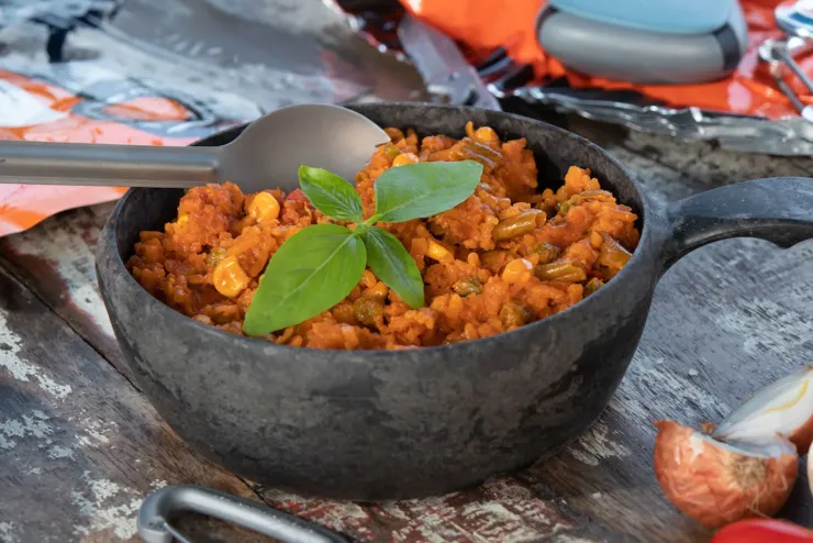 Expedition Foods Vegetable Tikka with Rice - 800kcal Discount