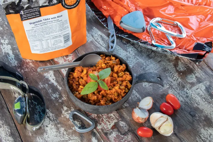 Expedition Foods Vegetable Tikka with Rice - 800kcal Discount