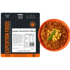 Expedition Foods Vegetable Tikka with Rice - 1000kcal Fashion