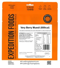 Expedition Foods Very Berry Muesli - 800kcal Online