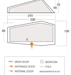 F10 Neon UL 1 Tent New