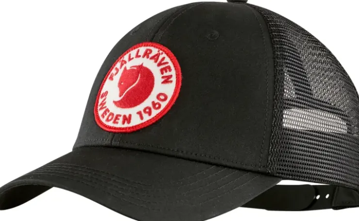 Fjallraven 1960 Logo Langtradarkeps Cap - Black New