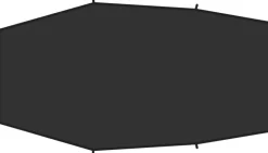 Fjallraven Abisko Lite 3 Footprint - Black Hot