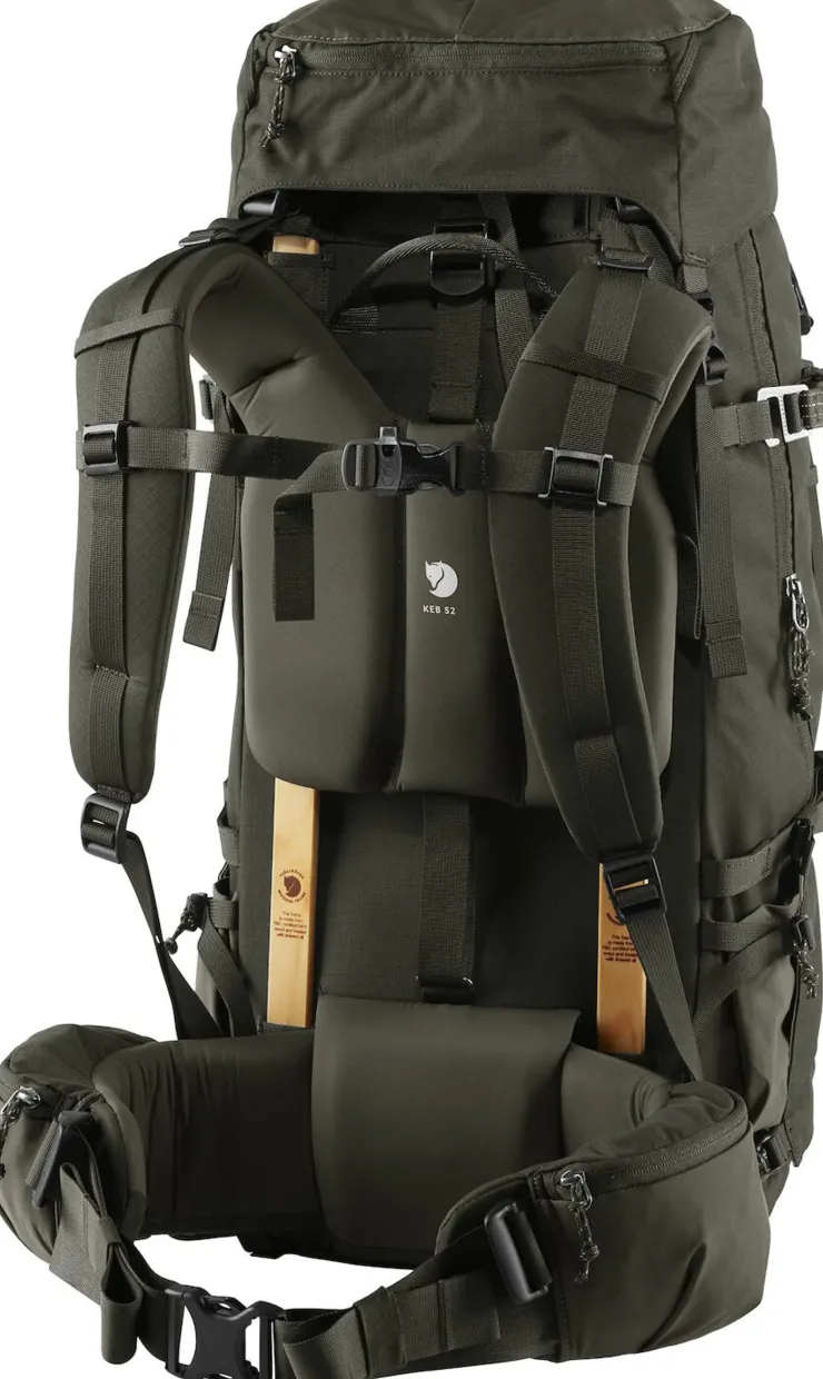 Fjallraven Keb 52 Rucksack - Olive-Deep Forest Hot