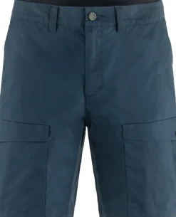 Fjallraven Mens Abisko Hybrid Trail Shorts - Navy Clearance