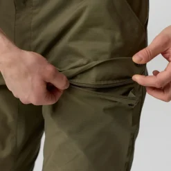 Fjallraven Mens Abisko Hybrid Trail Trousers - Black Best