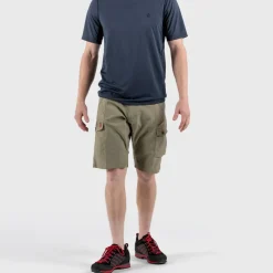 Fjallraven Mens Abisko Shorts - Dark Olive Clearance