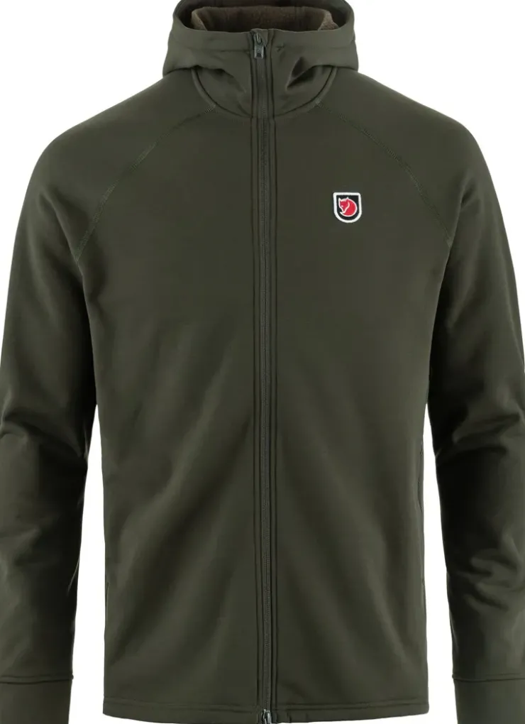 Fjallraven Mens Expedition Fleece Hoodie - Deep Forest Outlet