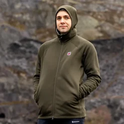 Fjallraven Mens Expedition Fleece Hoodie - Deep Forest Outlet