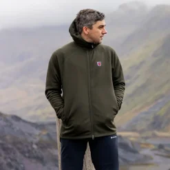 Fjallraven Mens Expedition Fleece Hoodie - Deep Forest Outlet