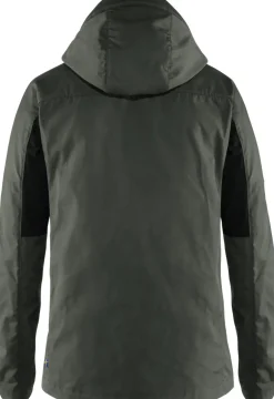 Fjallraven Mens Kaipak Jacket - Dark Grey-Black Best