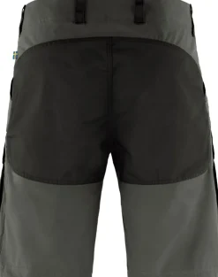 Fjallraven Mens Keb Shorts - Black-Stone Grey Sale