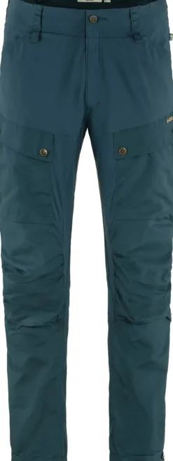 Fjallraven Mens Keb Trousers - Mountain Blue Online