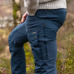 Fjallraven Mens Keb Trousers - Mountain Blue Online