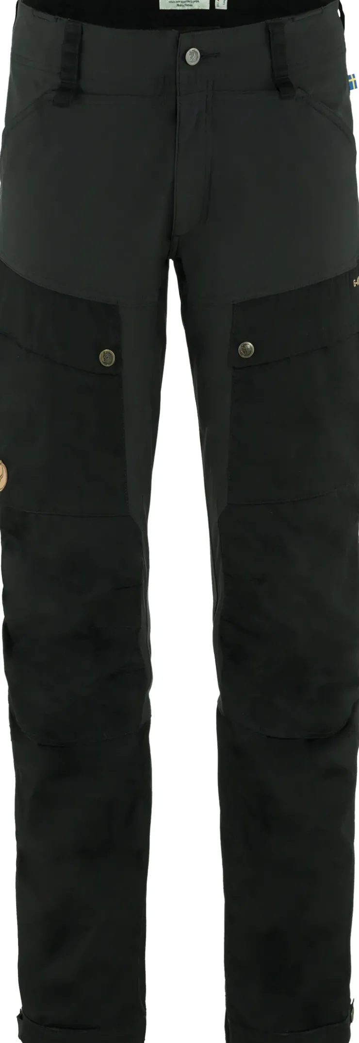 Fjallraven Mens Keb Trousers - Black Online