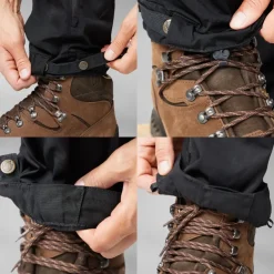 Fjallraven Mens Keb Trousers - Black Online