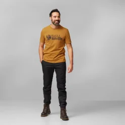 Fjallraven Mens Lush Logo T-shirt - Acorn Online
