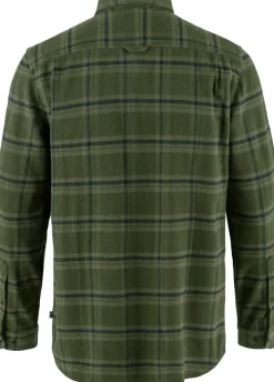 Fjallraven Mens Ovik Heavy Flannel Shirt - Deep Forest-Laurel Green Hot