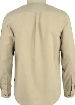 Fjallraven Mens Ovik Travel LS Shirt - Sand Stone Outlet