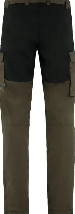 Fjallraven Mens Vidda Pro Trousers - Dark Olive-Black Discount