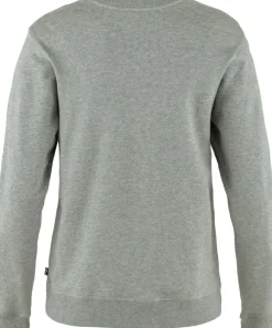 Fjallraven Womens 1960 Logo Badge Sweater - Grey-Melange Hot