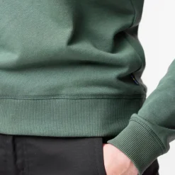 Fjallraven Womens 1960 Logo Badge Sweater - Dawn Blue Outlet