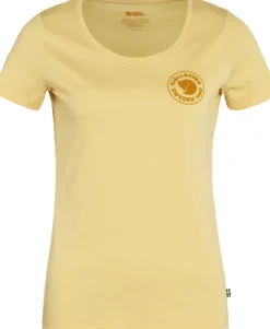 Fjallraven Womens 1960 Logo T-shirt - Mais Yellow Online