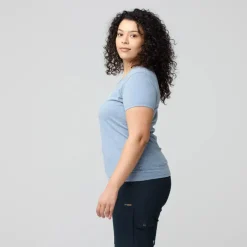 Fjallraven Womens 1960 Logo T-shirt - Mais Yellow Online