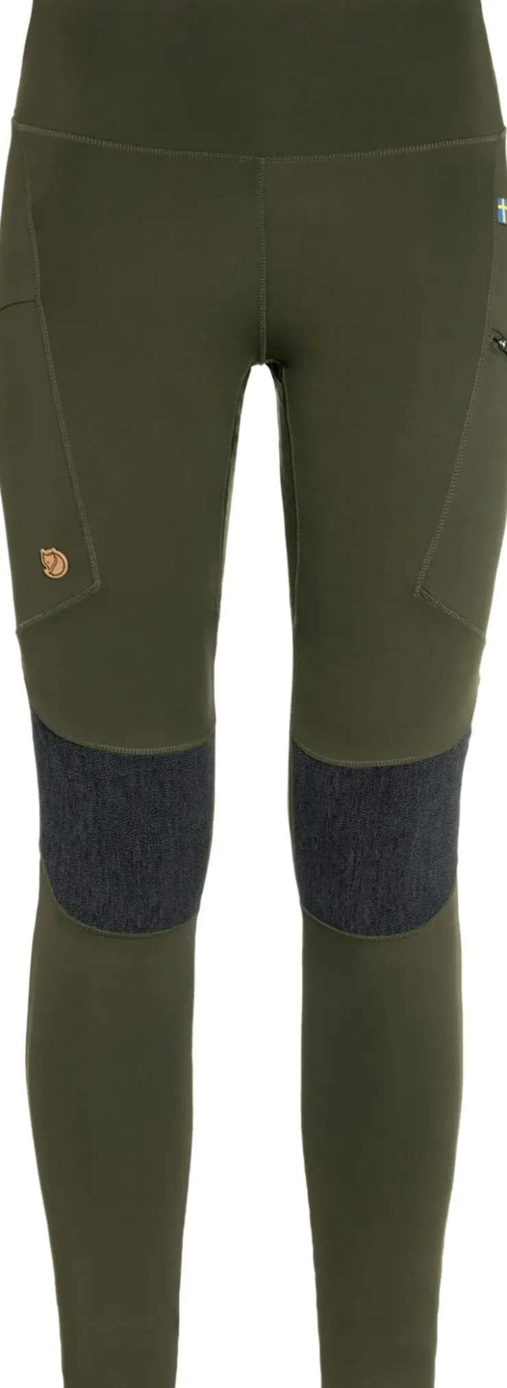 Fjallraven Womens Abisko Trekking Tights HD - Deep Forest Clearance
