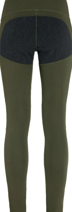 Fjallraven Womens Abisko Trekking Tights HD - Deep Forest Clearance