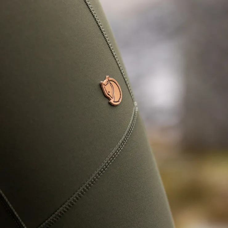 Fjallraven Womens Abisko Trekking Tights HD - Deep Forest Clearance