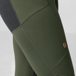 Fjallraven Womens Abisko Trekking Tights HD - Deep Forest Clearance