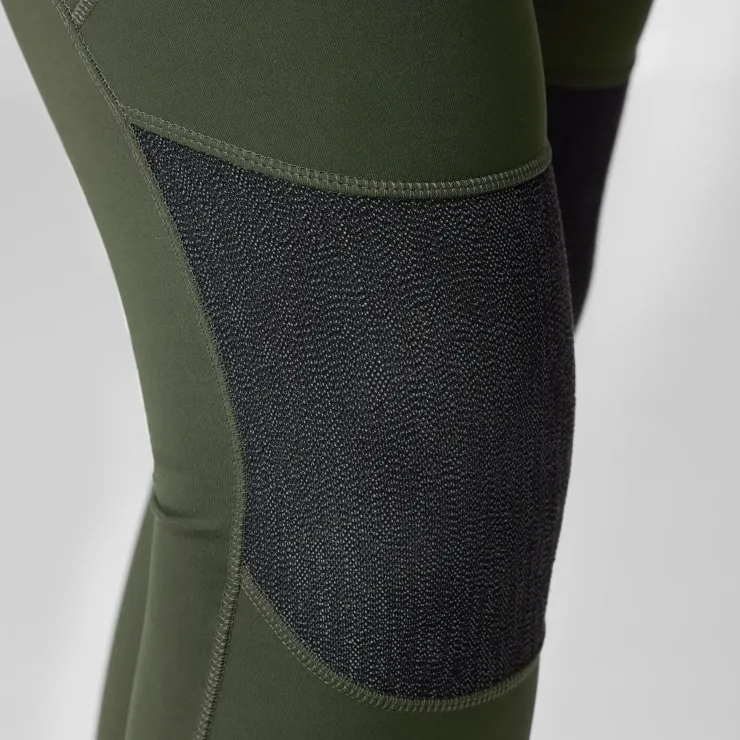 Fjallraven Womens Abisko Trekking Tights HD - Deep Forest Clearance
