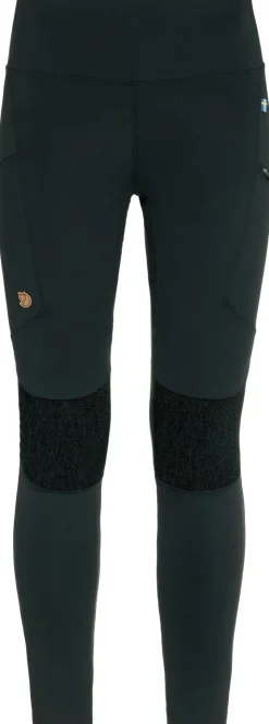 Fjallraven Womens Abisko Trekking Tights HD - Black Sale