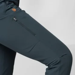 Fjallraven Womens Abisko Trail Stretch Trousers - Dark Navy Online