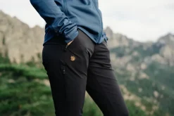 Fjallraven Womens Abisko Trail Stretch Trousers - Dark Navy Online