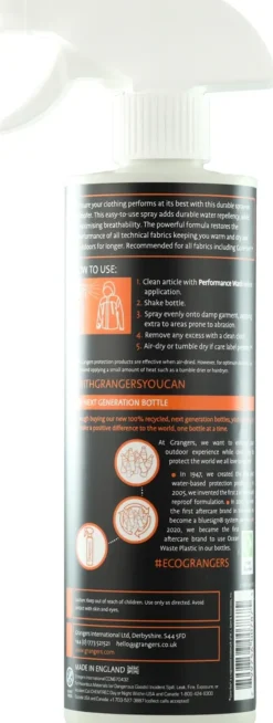 Grangers Performance Repel Plus Spray - 275ml Fashion