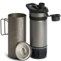 Grayl GeoPress Ti Purifier Plus Cook Lid - Covert Black Online