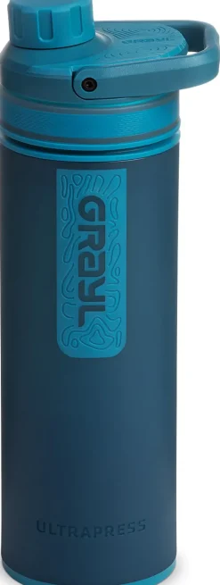 Grayl UltraPress Purifier Bottle - Forest Blue Best