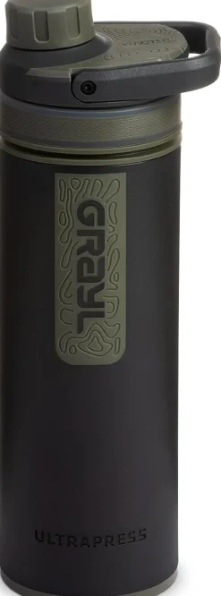 Grayl UltraPress Purifier Bottle - Camp Black Best