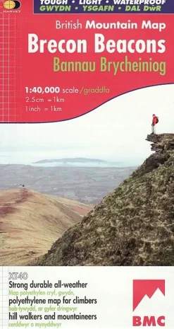 Harvey's Harvey Brecon Beacons BMC Mountain Map Sale