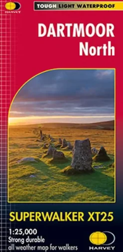 Harvey's Harvey Dartmoor North Superwalker Map Discount