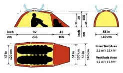 Hilleberg Jannu Tent - Red Online