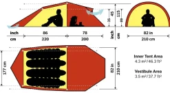 Hilleberg Nallo 4 GT Tent - Sand Sale