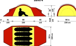 Hilleberg Saivo 4 Tent - Green Best